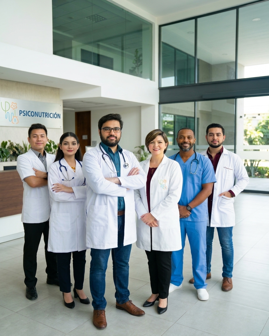 Grupo de profesionales de Psiconutrición